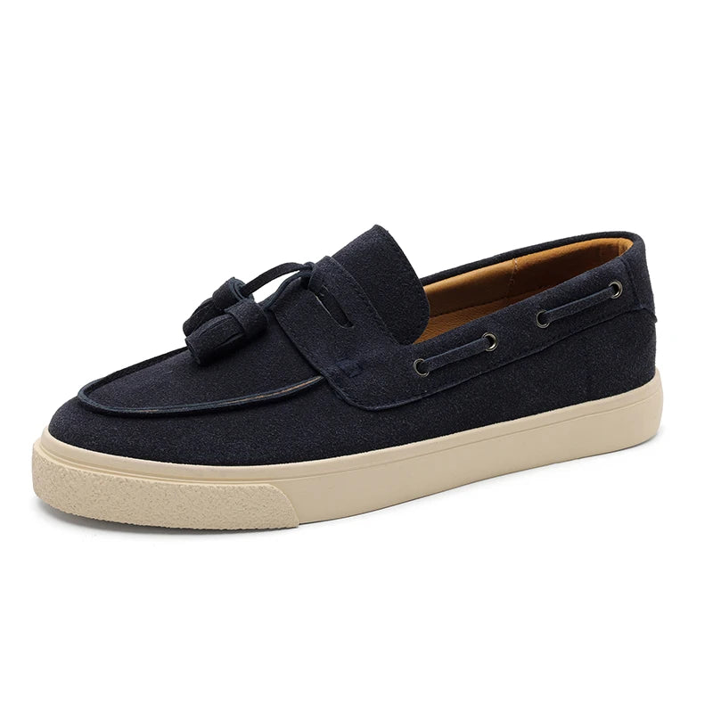 Suede Leather Handmade Loafers