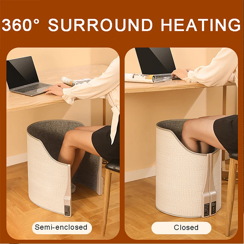 Electric Foot Heater - Foldable Leg Warmer