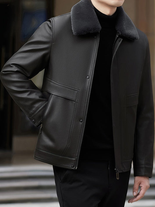 Mens Leather Jacket