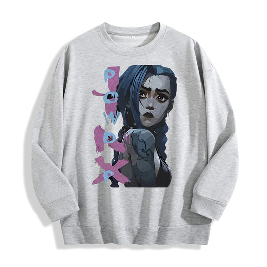 Jinx League of Legends Sweatshirt