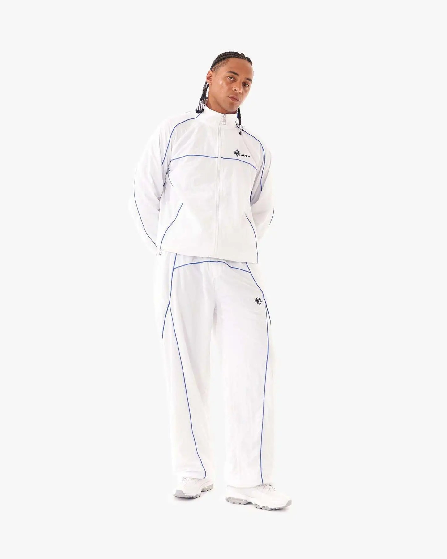 Embroidered Zipper Jacket