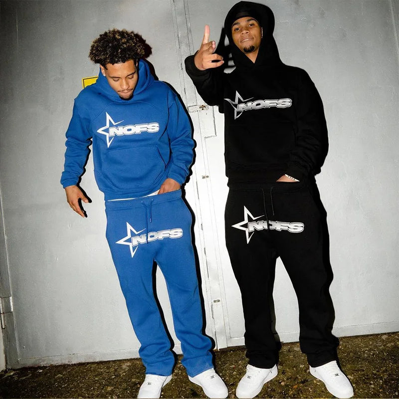 2 Piece Set Sweatpant hoodies