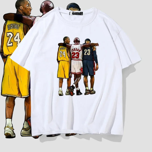 Big Three Basketball Tee