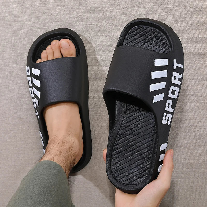 Men Indoor Outdoor,Beach,Shower Slippers