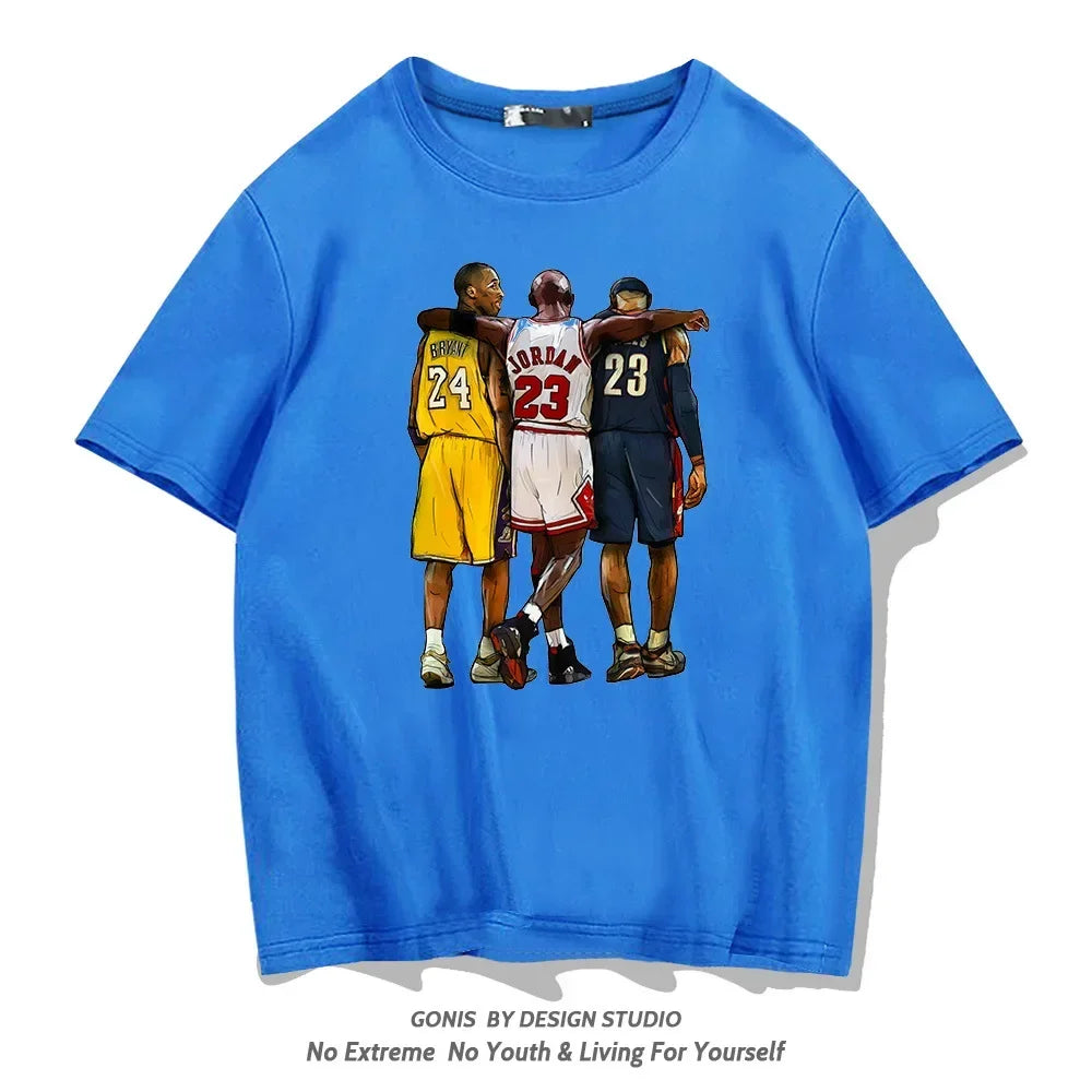 Big Three Basketball Tee
