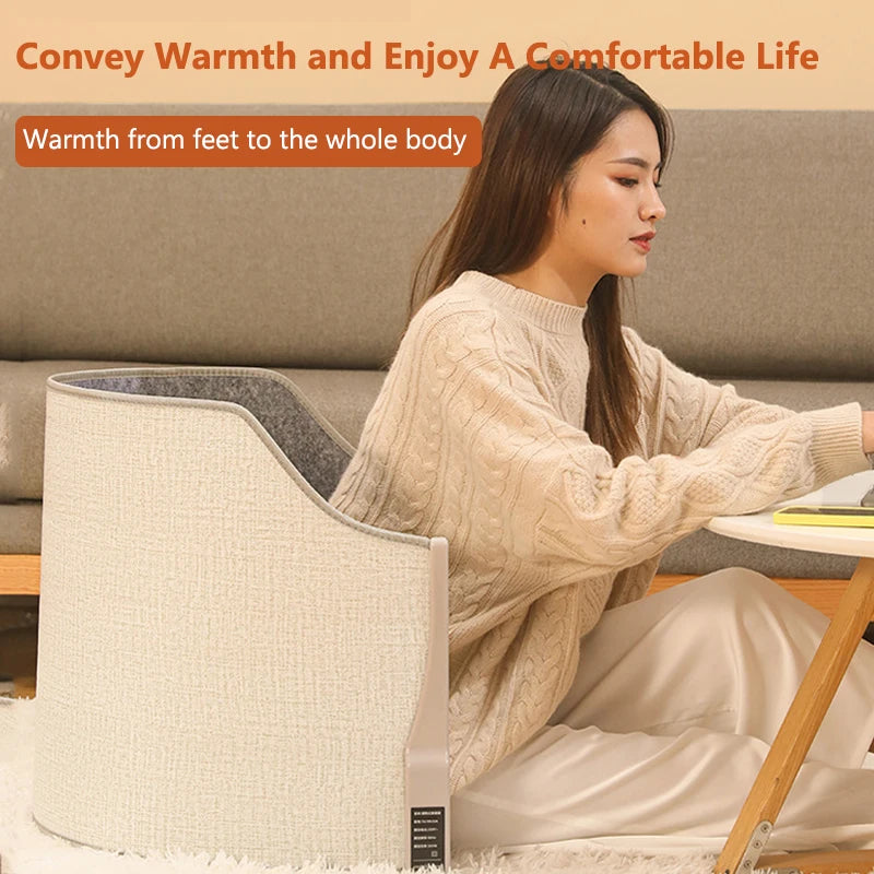 Electric Foot Heater - Foldable Leg Warmer