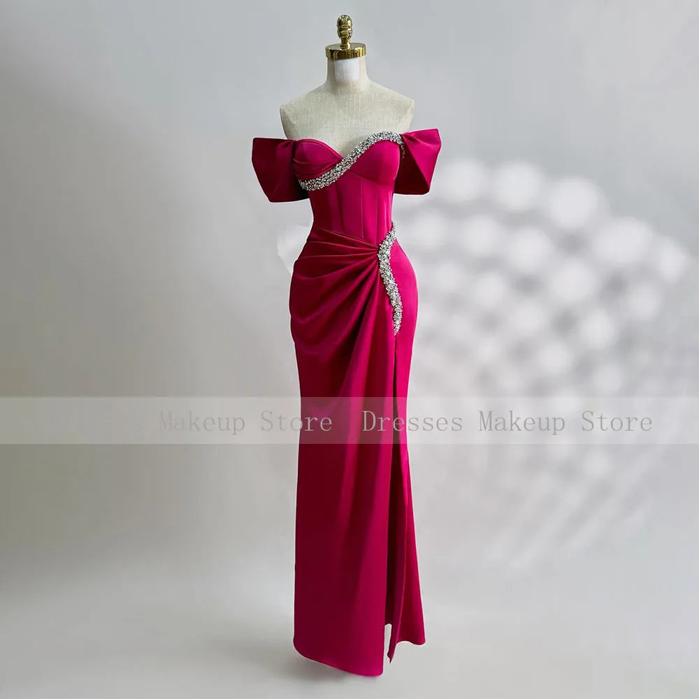 Fuchsia Prom Dress