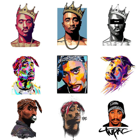 Tupac Heat Transfer Thermal Stickers