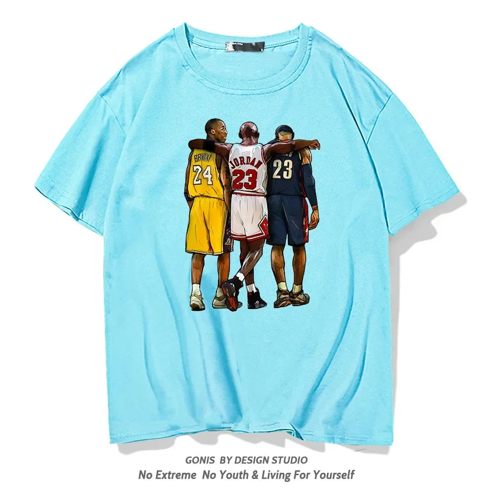Big Three Basketball Tee