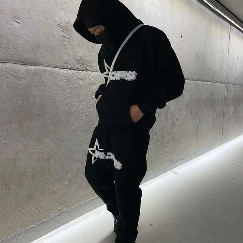 2 Piece Set Sweatpant hoodies