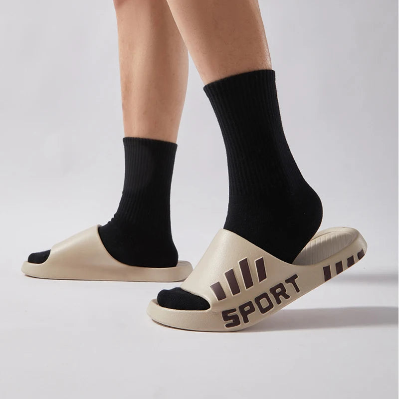 Men Indoor Outdoor,Beach,Shower Slippers