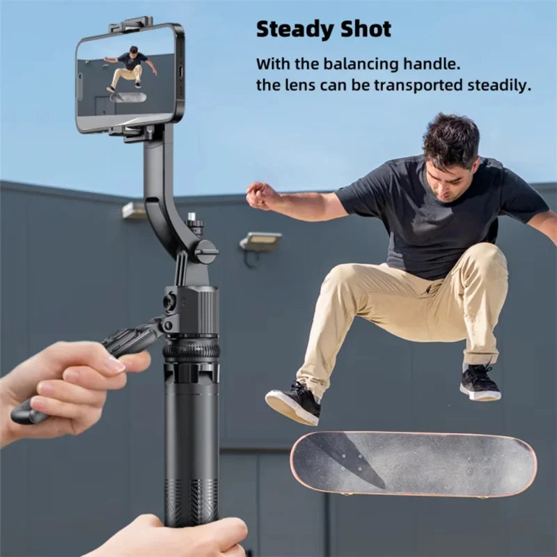 C17 Monopod 360° Auto-Rotation AI Tracking Tripod