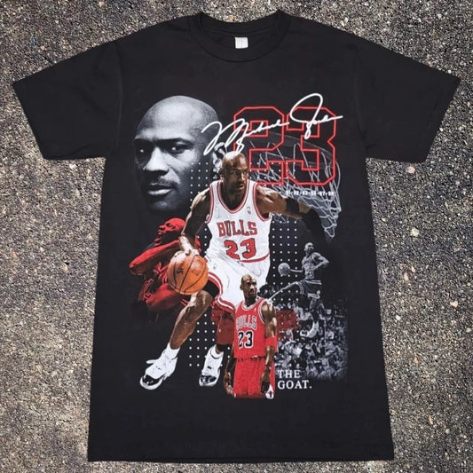 Michael Jordan 'The GOAT' T-Shirt - Iconic Bulls #23