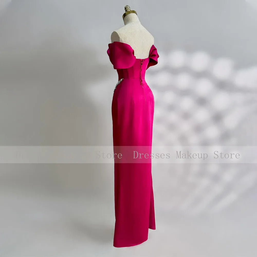 Fuchsia Prom Dress