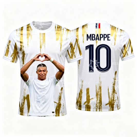 Mbappe No. 10 football jersey