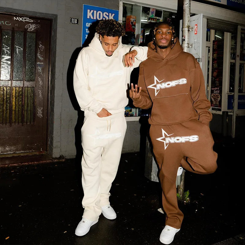 2 Piece Set Sweatpant hoodies