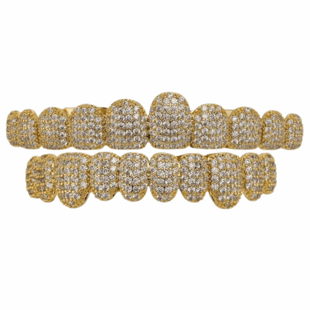 Rhinestone Hollow Charm Grillz