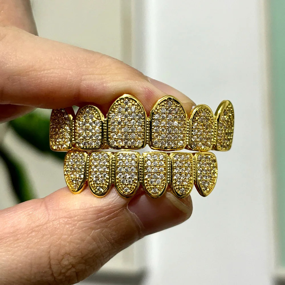Zircon Tooth Caps/Grillz