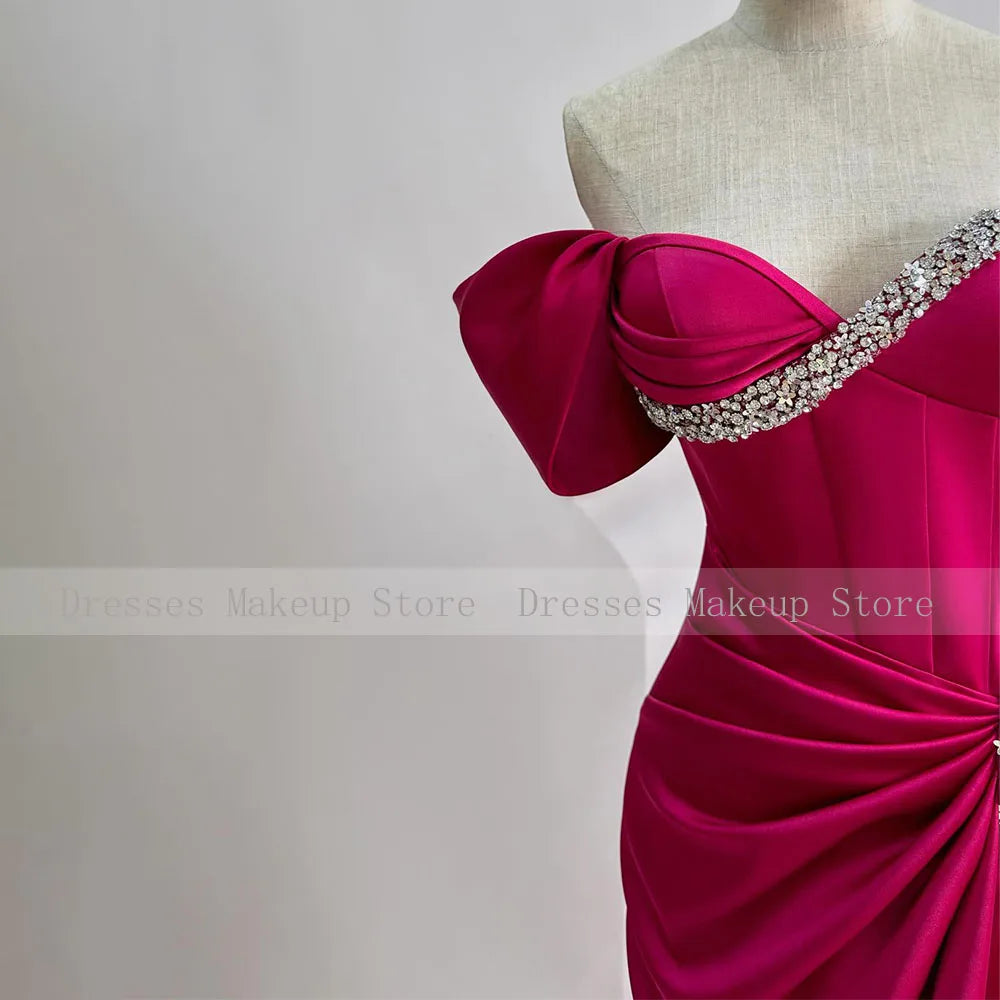Fuchsia Prom Dress