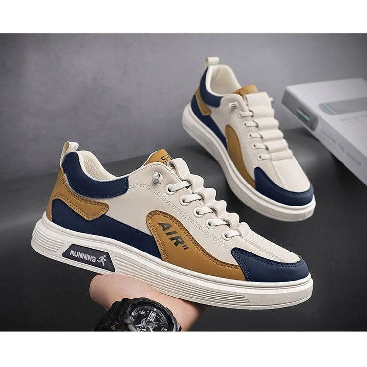 Color-matched casual sneakers